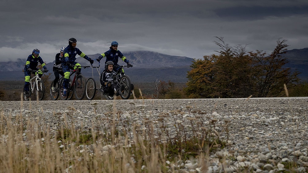 El nuevo desafío es realizar junto a su equipo una travesía por El Calafate y el Perito Moreno en noviembre próximo.
